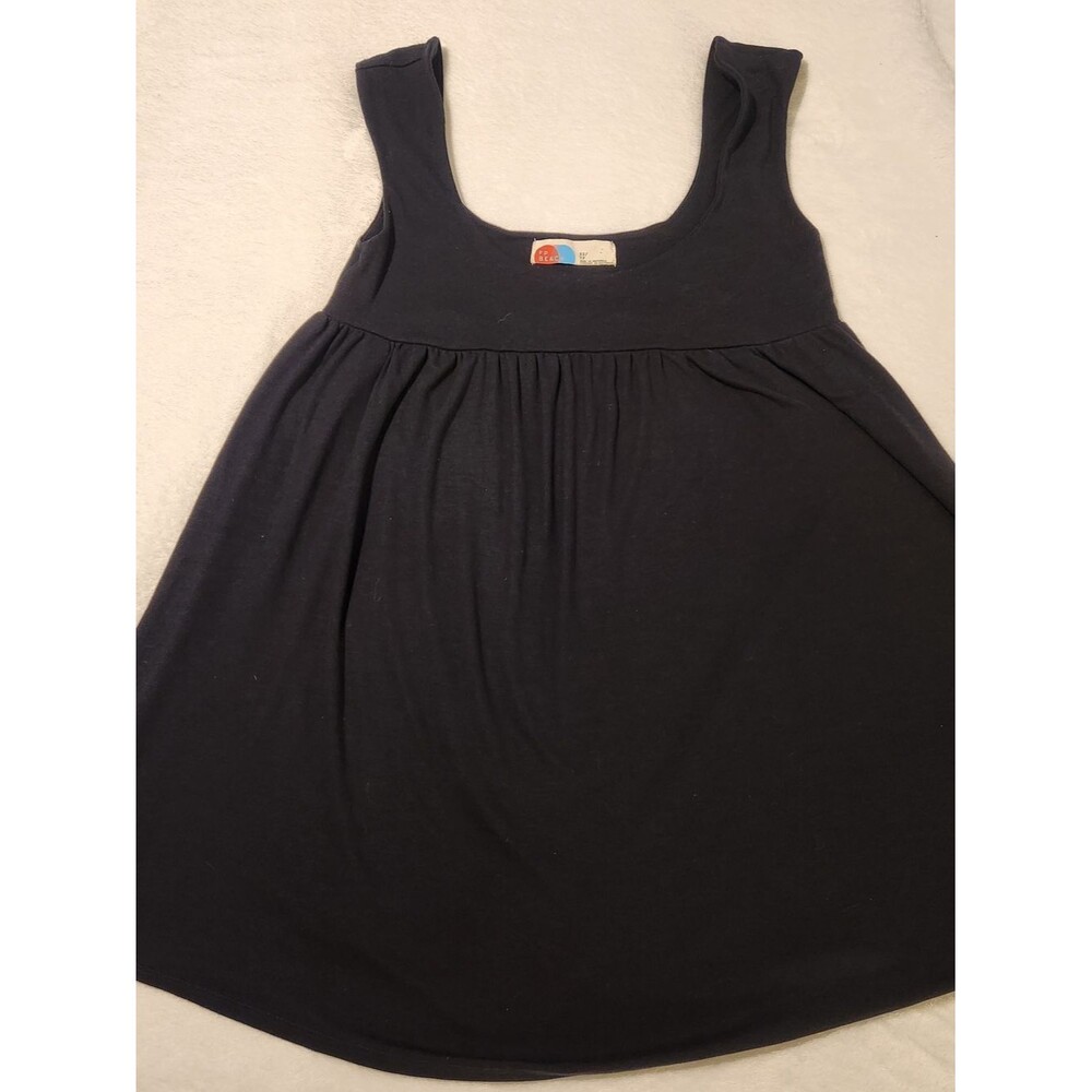 Free People Black Mazarine Mini Dress